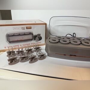 INFINITIPRO BY CONAIR Volume & Shine Rollers - Gray